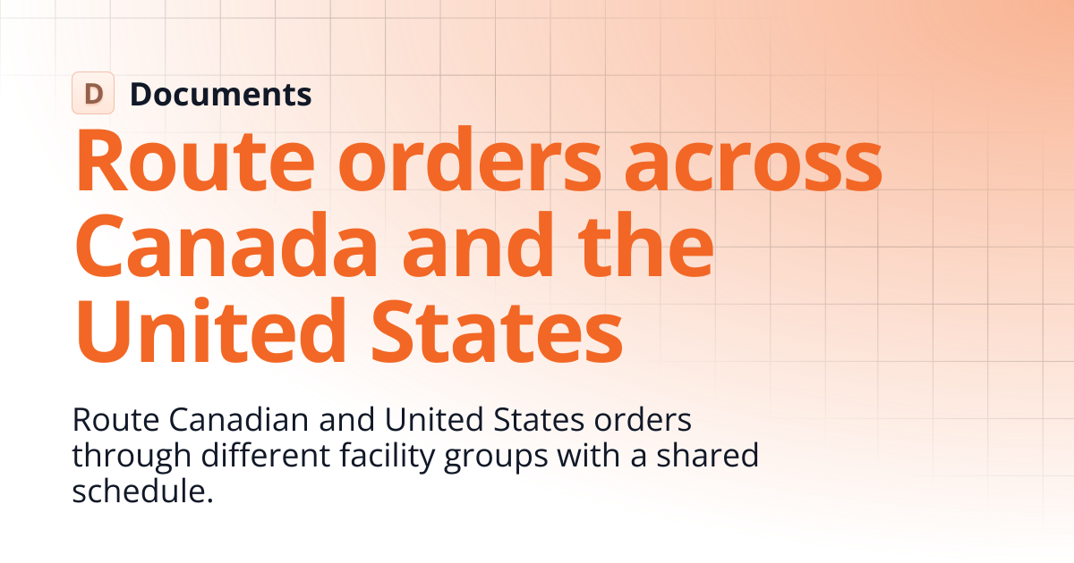 Cross Border Shipping | Retail Operations | Documents